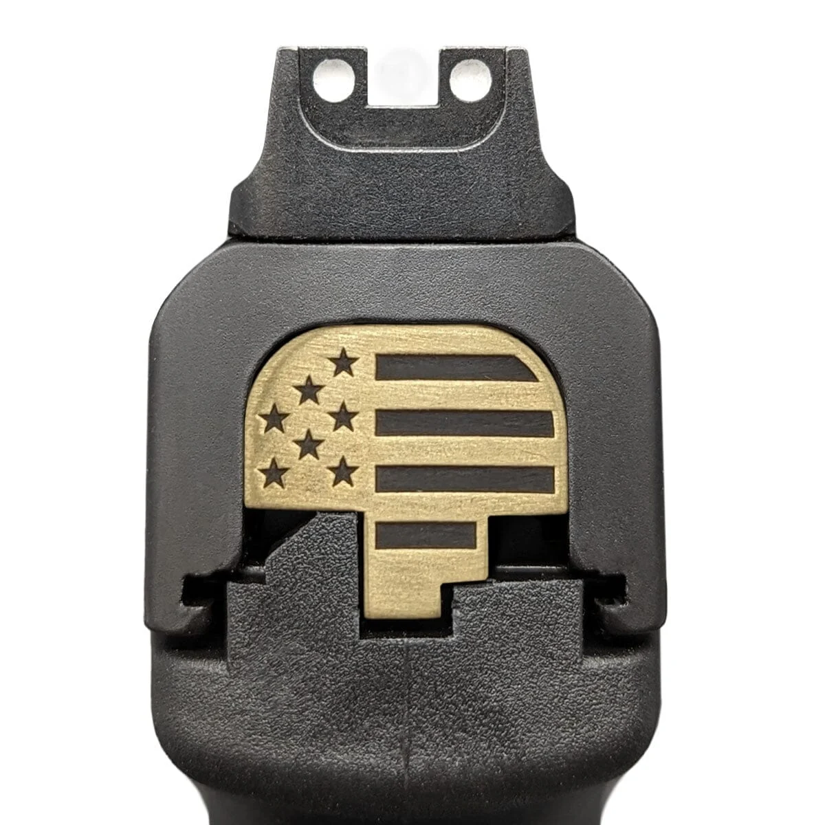 Large US Flag Slide Back Plate - S&W