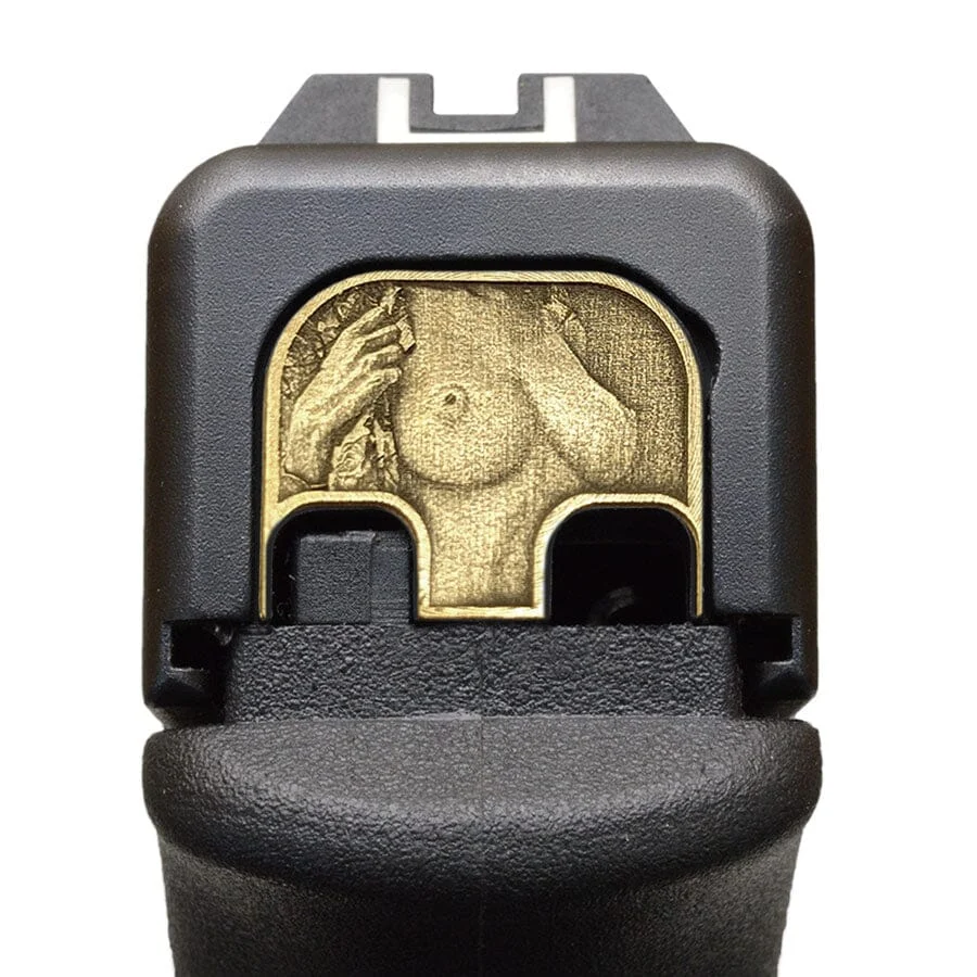 Knockers (Right Facing) 3D Slide Back Plate