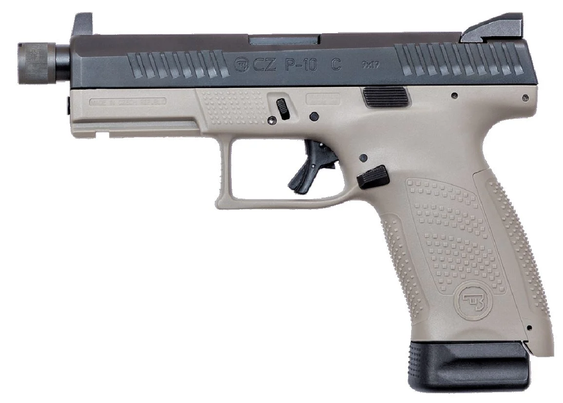 CZ P-10 Compact Threaded Barrel, Night Sights, 9mm