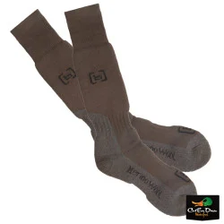 BANDED BASE HEAVYWEIGHT KNEE LENGTH MERINO WOOL SOCKS