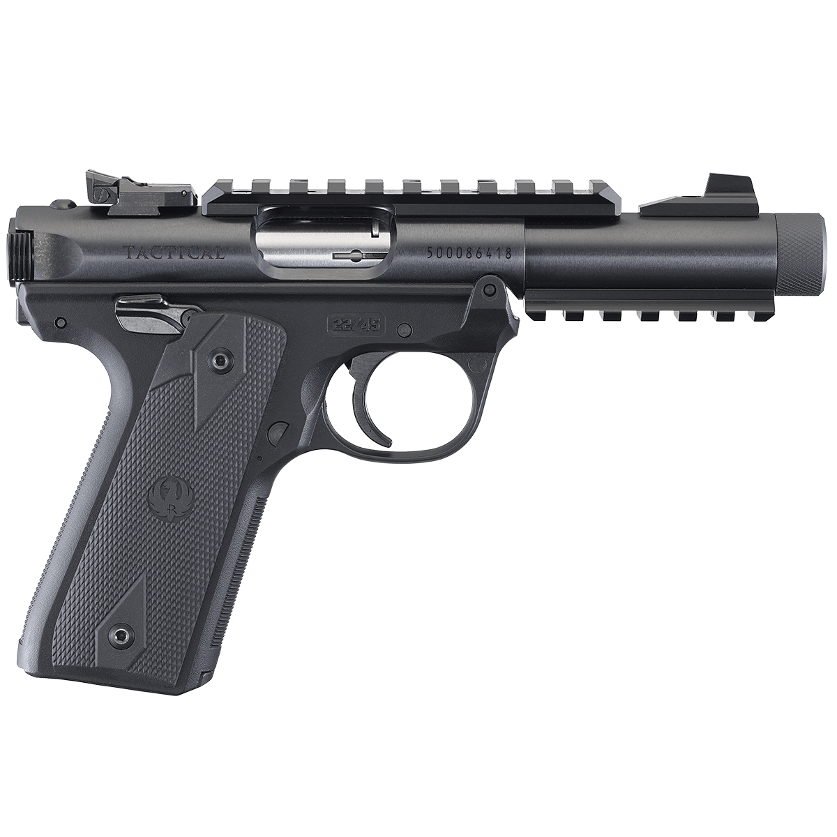Ruger 40149 Mark IV 22/45 Tactical 22 LR Semi Automatic Pistol