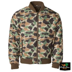 AVERY OUTDOORS HERITAGE COLLECTION QUILTED TOP GUNNER JACKET - OLD SCHOOL CAMO
