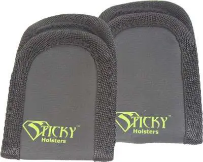 Sticky Holsters MMSX2 Mini Mag Sleeve Single Black w/Green Logo Latex Free Synthetic Rubber (2 Pack)