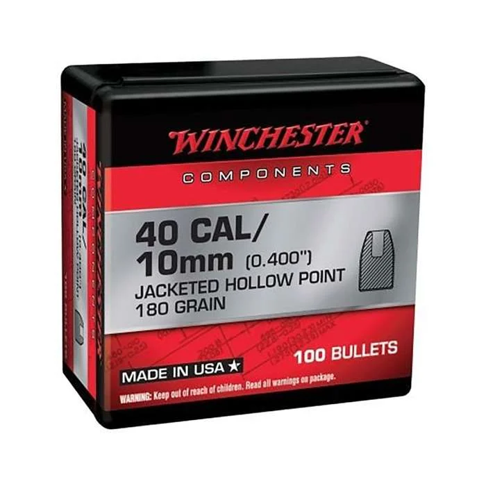 40 CALIBER (0.400'') BULLETS