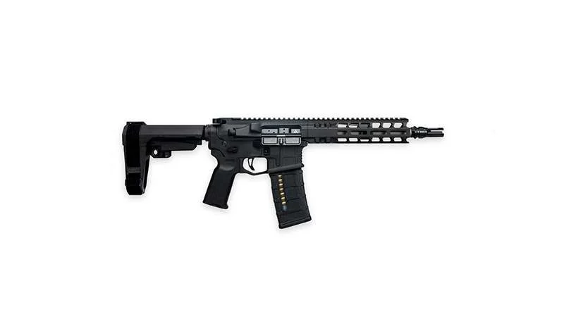 Radian Weapons R0052 Model 1 Pistol .300 AAC Blackout 30+1 Semi-Auto Black Cerakote, Magpul SBA3 Brace
