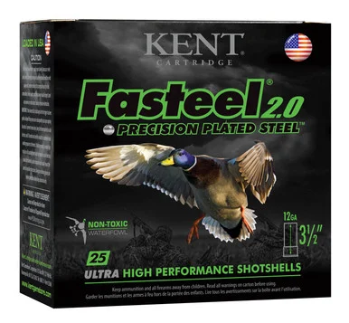 Kent Fasteel 2.0 12 Gauge 3.5" 1 3/8 oz #2 Shot Shells