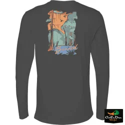 BANDED WATER (FOWL) COLORS LONG SLEEVE LOGO T-SHIRT