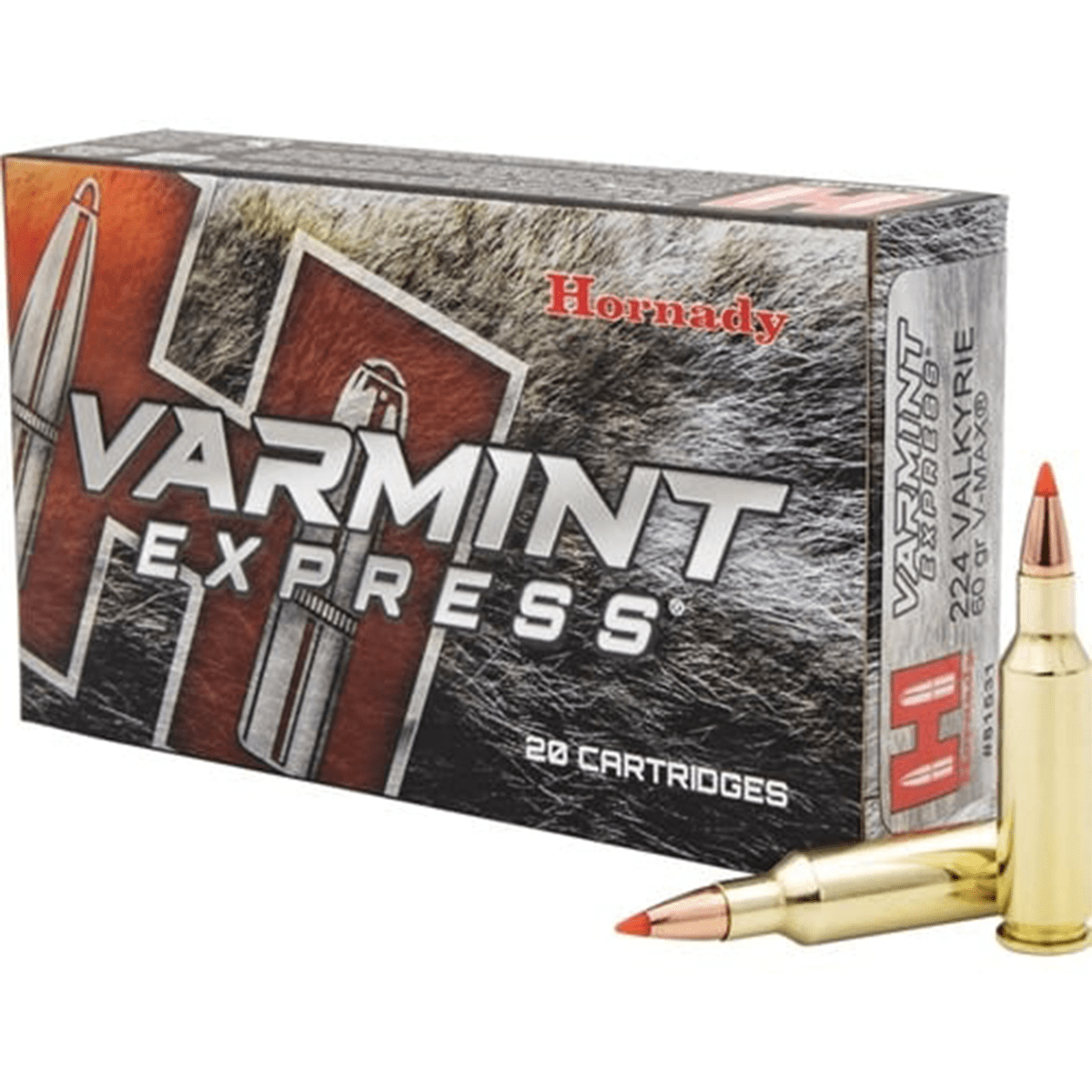 Hornady 81531 Varmint Express 224 Valkyrie 60 gr Hornady V Max Ammo