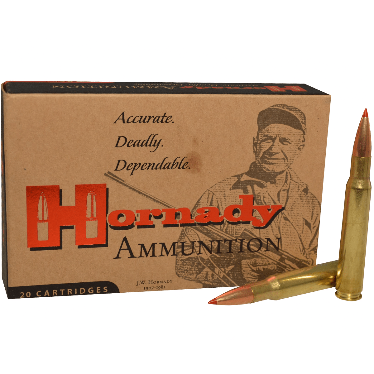 Hornady Vintage Match ELD M1 Garand 30-06 Springfield 168 gr ELD-M Rifle Ammo