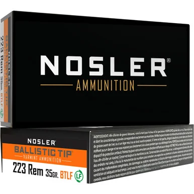 Nosler .223 Remington Varmint Ballistic Tip 35gr PolyTip Ammo