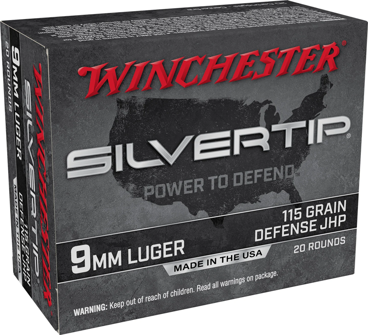 Winchester 9mm 115 GR. STHP - 20RD