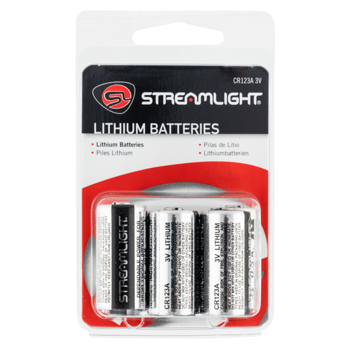 Streamlight - 3V Lithium CR123A Battery (6 Pack)