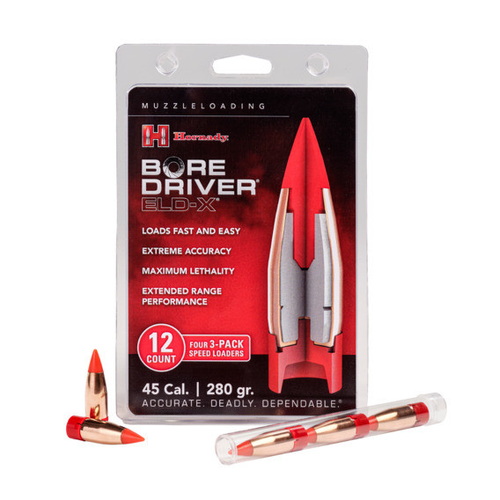 45 cal .458 Bore Driver ELD-X 280gr