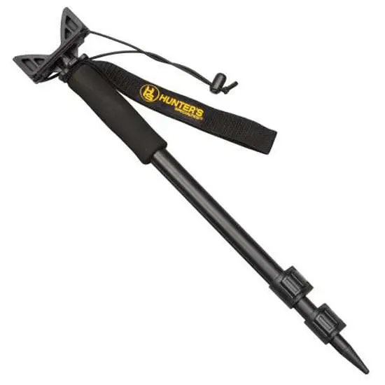 Hunters Specialties 00611 Shooter's StickGun Rest Aluminum Black 17"-36"