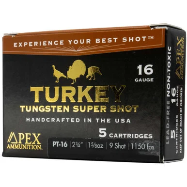 Apex Turkey TSS 16 Gauge 2.75 in 1-5/8 oz #9
