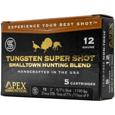 Apex Turkey TSS Smalltown Hunting Blend 12 Gauge 3 in 2-1/4 oz #7.5 / 9