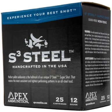 Apex Waterfowl S3 Steel 12 Gauge 3 in 1-1/4 oz #2