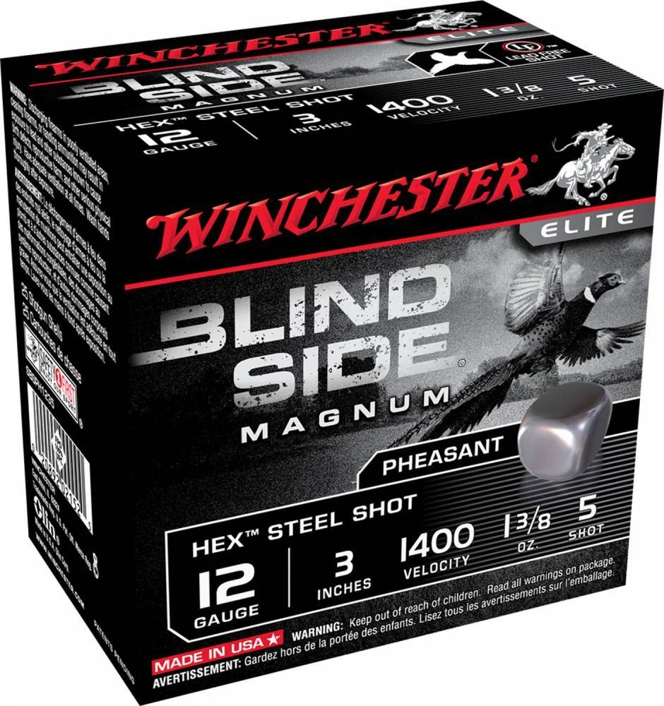 Winchester Ammo SBSPH1235 Blindside12 Gauge 3" 1 3/8 oz 5 Shot 25 Bx/ 10 Cs