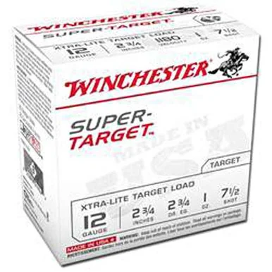 Winchester Super Target X-tra Lite Load 12 Gauge 2.75'' 1 oz #7.5 Shot