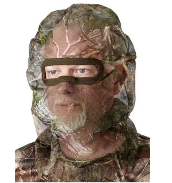 Hunters Specialties 100120 Flex Form II Head Net Realtree Edge