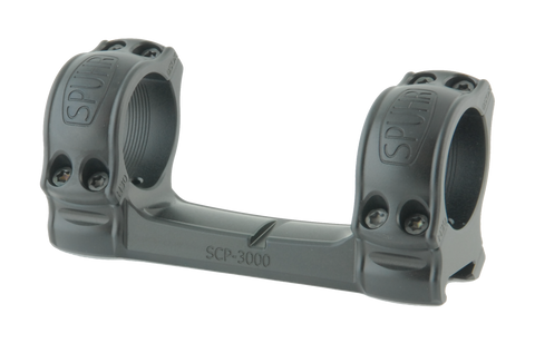 Spuhr SCP-3000A: Picatinny Aesthetic Mount - 30mm, H/1", 0 MOA