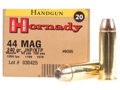 Hornady .44 Mag 240gr XTP JHP Ammo