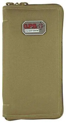 G*Outdoors GPS-1265PST Pistol Sleevewith Locking Zipper 1 Handgun Tan Large