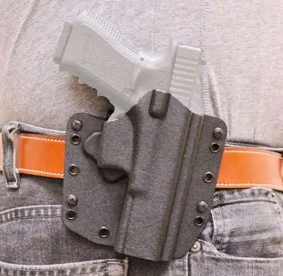 Desantis Gunhide 147KAT1Z0 SL RaptorBlack Kydex OWB Sig P250/320 Compact Right Hand