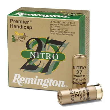 Remington Premier Nitro 27 Gold Handicap 12 Gauge 2.75 in 1 oz #7.5