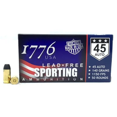 SinterFire .45 ACP/Auto Lead Free Sporting 140gr Solid Ammo