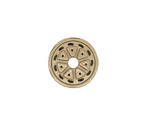 Abel: Theorem Vented End Cap, .30 Cal - FDE