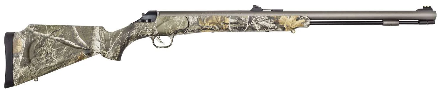 T/C Arms 12282 Impact SB 50 Cal 26" Silver Weather Shield Realtree Edge Synthetic Stock