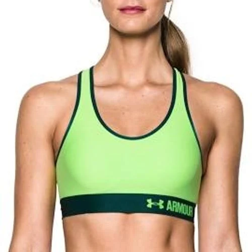 Women's Armour Mid Sports Bra QLE/ANG/QLE 2