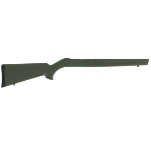 Hogue Overmold Rifle Stock - 10/22 OD Green - 22210