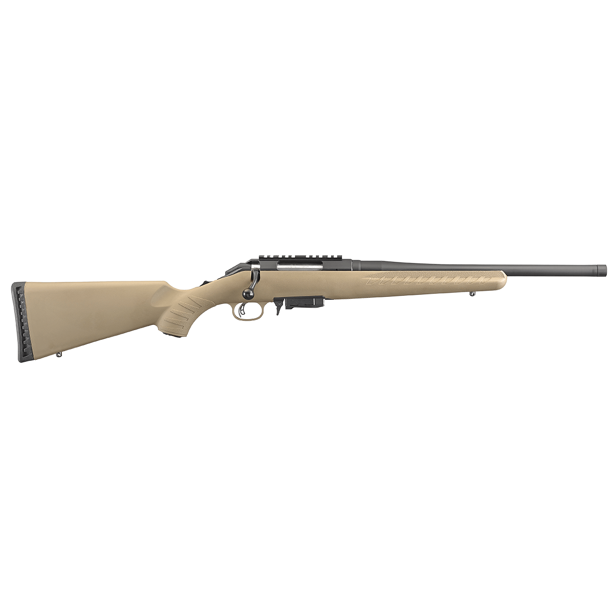 Ruger American Rifle Ranch 7.62x39 with Flat Dark Earth Synthetic Stock
