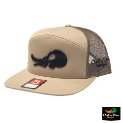 CUT'EM DOWN WATERFOWL RICHARDSON 168 7 PANEL TAN MESH BACK LOGO CAP