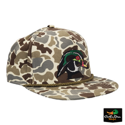 AIX WATERFOWL OLD SCHOOL ROPE HAT WOOD DUCK LOGO