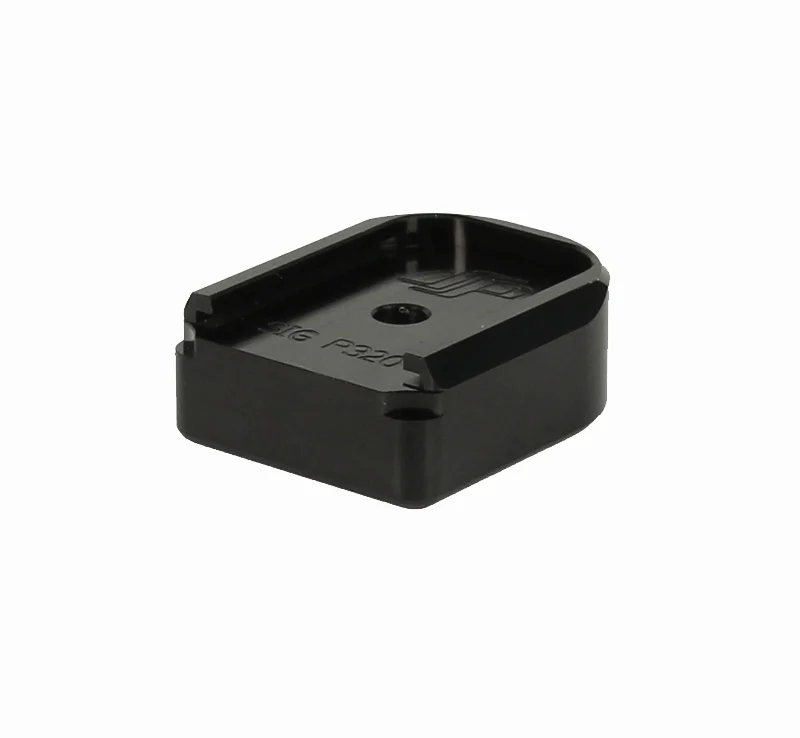 Springer Precision Sig P320 EZ .375" Base Pad - Round Hole - Black