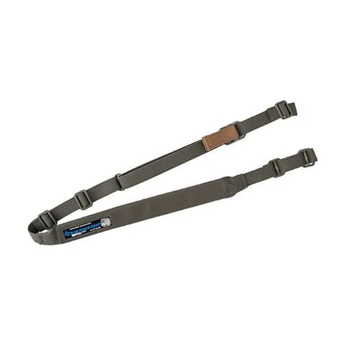 Blue Force Gear VCAS200OAOD Vickers Sling 1.25" W Padded Green Cordura
