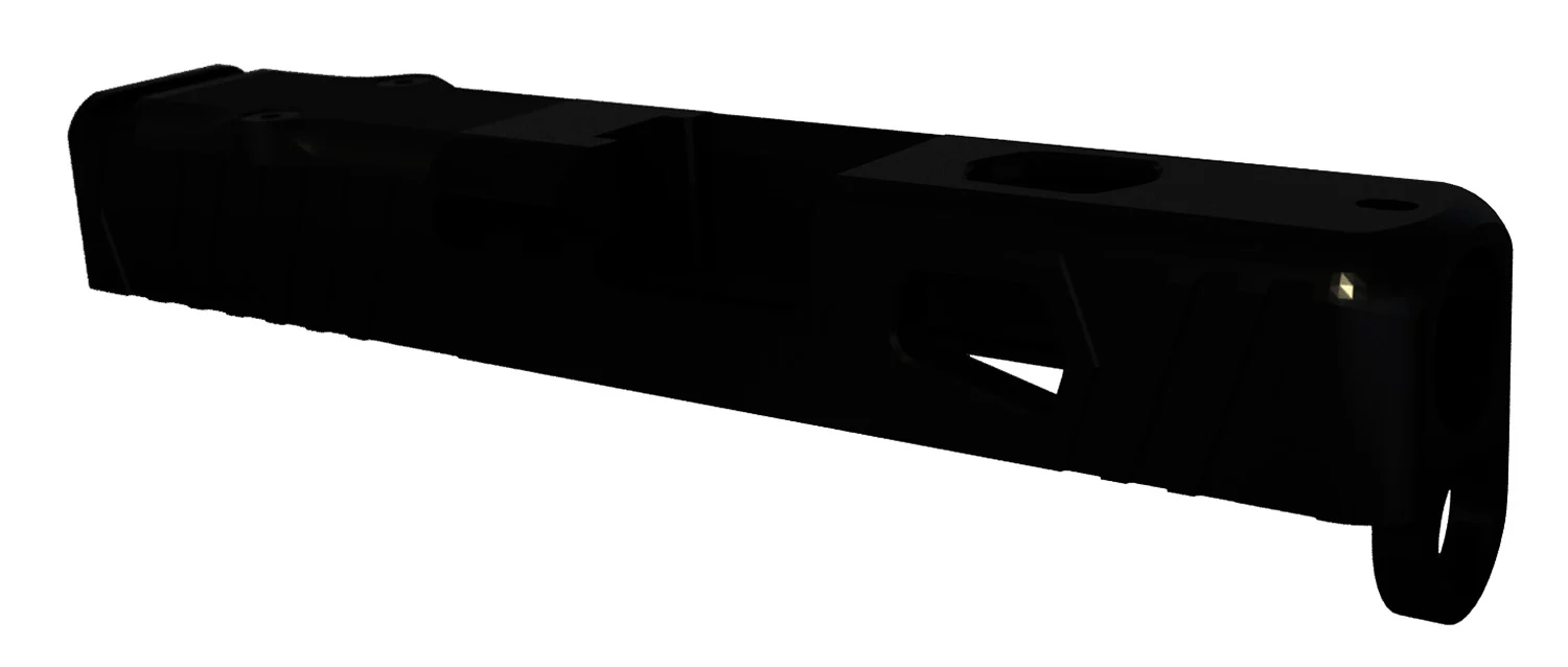 Rival Arms RA10G602A Precision Slidefits Glock 26 Gen3-4 RMR Cut Black QPQ Case Hardened 17-4 Stainless Steel