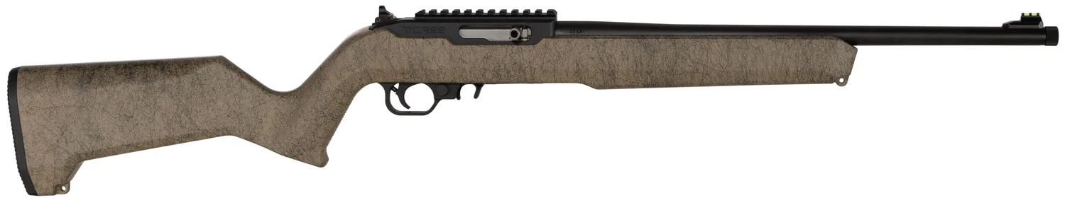T/C Arms 12302 T/CR2222 LR 10+1 17" Brown w/Black Webbing Black Right Hand