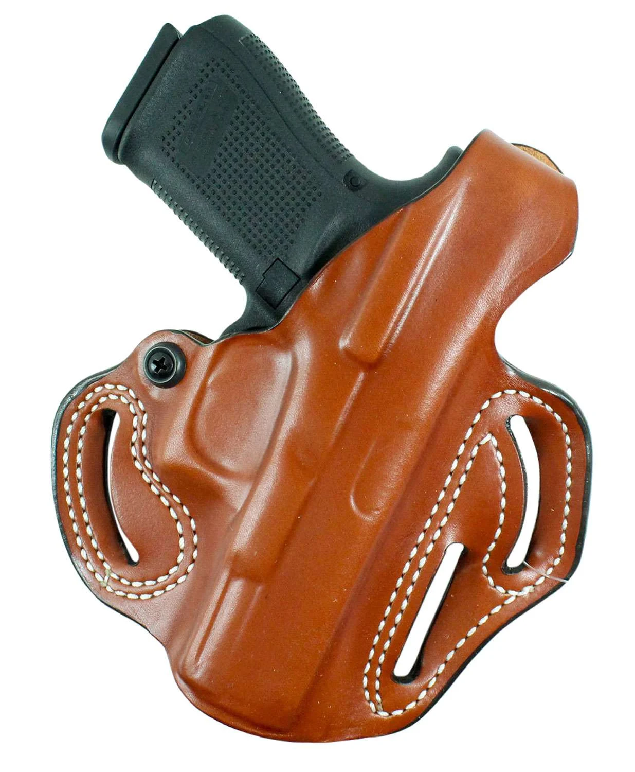 Desantis Gunhide 001TA7HZ0 Thumb Break ScabbardTan Leather OWB Sig P250/P320 Full Size Right Hand