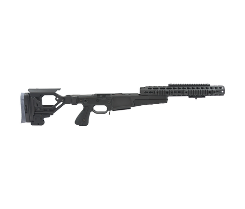 Accuracy International: AX AICS Chassis, Rem 700 SA - 13", Blk