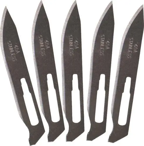 Allen 18933 Switchback Replacement Blades5.50" 60A Stainless Steel Blade 5 Per Pack