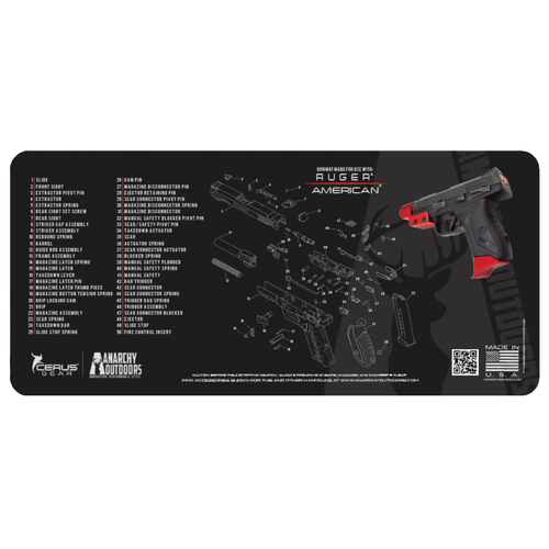 Ruger American 9mm Cleaning Mat