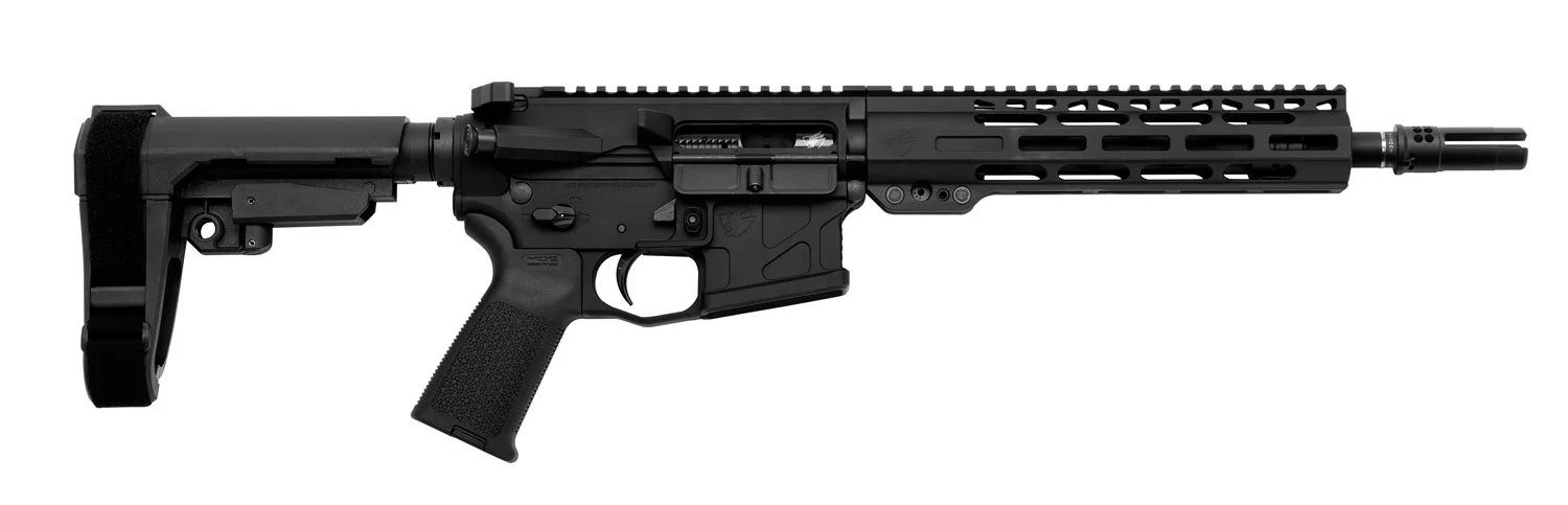 American Defense Mfg UICR3BLK10M2PMLOKSB UIC MOD2 .300 AAC BLACKOUT 30Rd Semi-Automatic Upper, 14.5 inch, SBA3