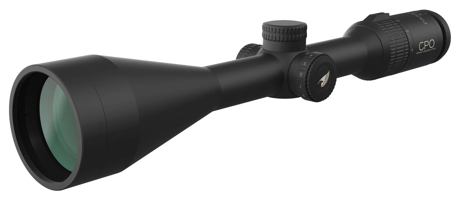GERMAN PRECISION OPTICS R360 Passion 3X4-12x 50mm Obj 27-9 ft @ 100 yds FOV 1" Tube Black Finish iControl Illuminated G4i Recticle