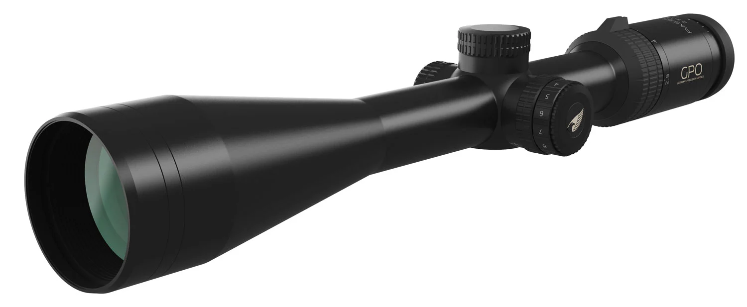 GERMAN PRECISION OPTICS R620 Passion 6X2.5-15x 50mm Obj 44-8 ft @ 100 yds FOV 30mm Tube Black Finish iControl Illuminated G4i Recticle