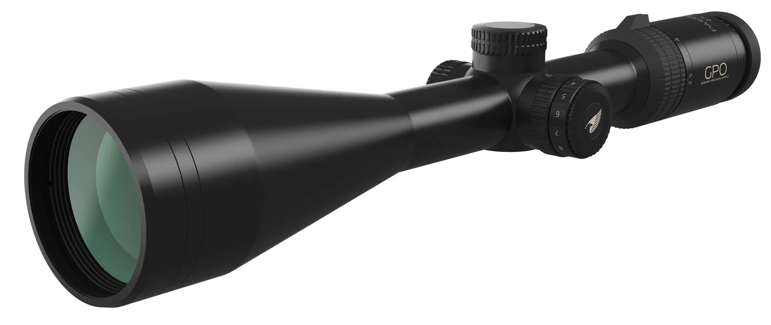 GERMAN PRECISION OPTICS R640 Passion 6X2.5-15x 56mm 46-8 ft @ 100 yds FOV30mm Tube Black Finish iControl Illuminated G4i Recticle