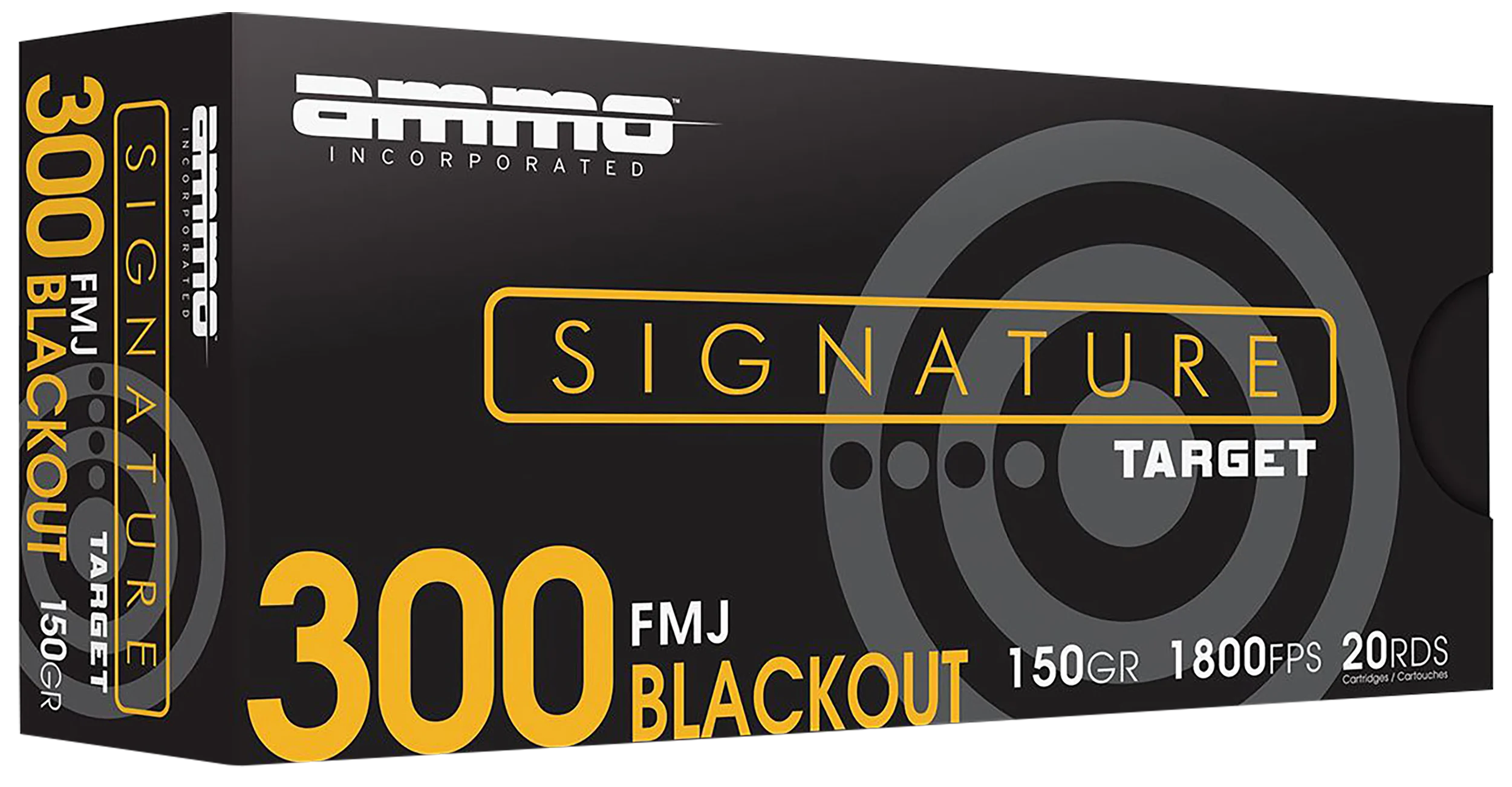 AMMO INC 300 Blackout 150gr FMJ 20RD